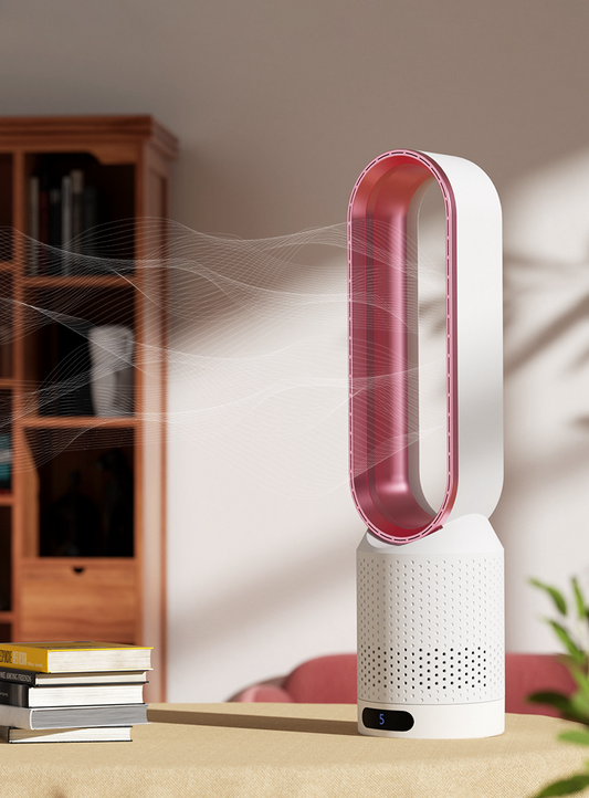Berakliman Breeze Pure – 3-in-1 Luftkühler, bladeloses Design, leise & stilvoll